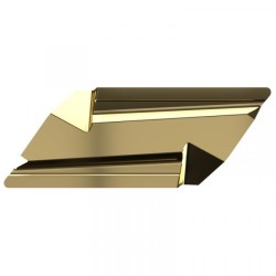 Porte outil avec plaquette carbure KNUX